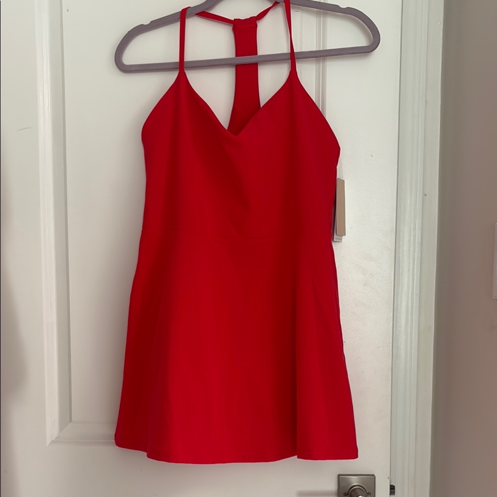 Spiritual Gangster Red Athleisure Dress BNWT